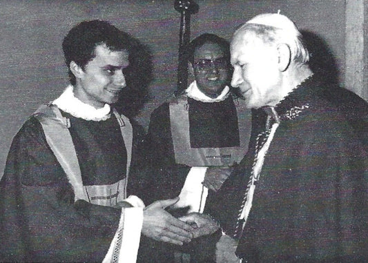 Young Pope Leo Xiv Pope John Paul Ii Poster Picture Photo Print Banner  Booma Prints