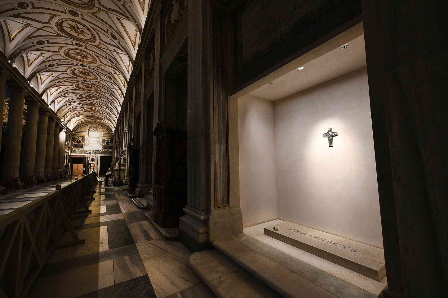 Pope Francis Tomb Santa Maria Maggiore Poster Picture Photo Print Banner  Booma Prints