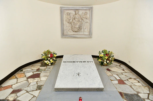 Pope Benedict Tomb Glossy Poster Picture Photo Print Banner  Booma Prints