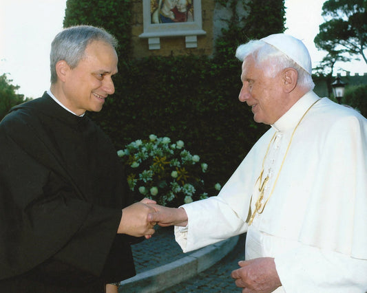 Pope Leo Xiv Pope Benedict Glossy Poster Picture Photo Print Banner  Booma Prints