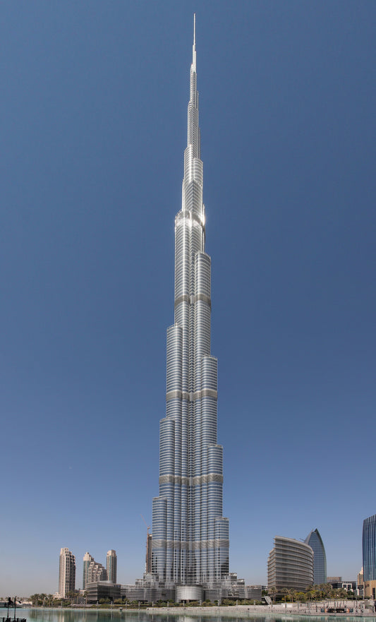 Burj Khalida United Arab Emirates Glossy Poster Picture Photo Print Banner  Booma Prints