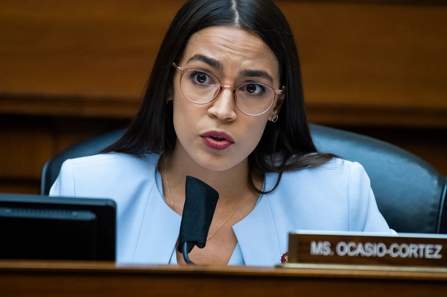 Alexandria Ocasio-Cortez Aoc Dem Poster Picture Photo Print Banner  Booma Prints