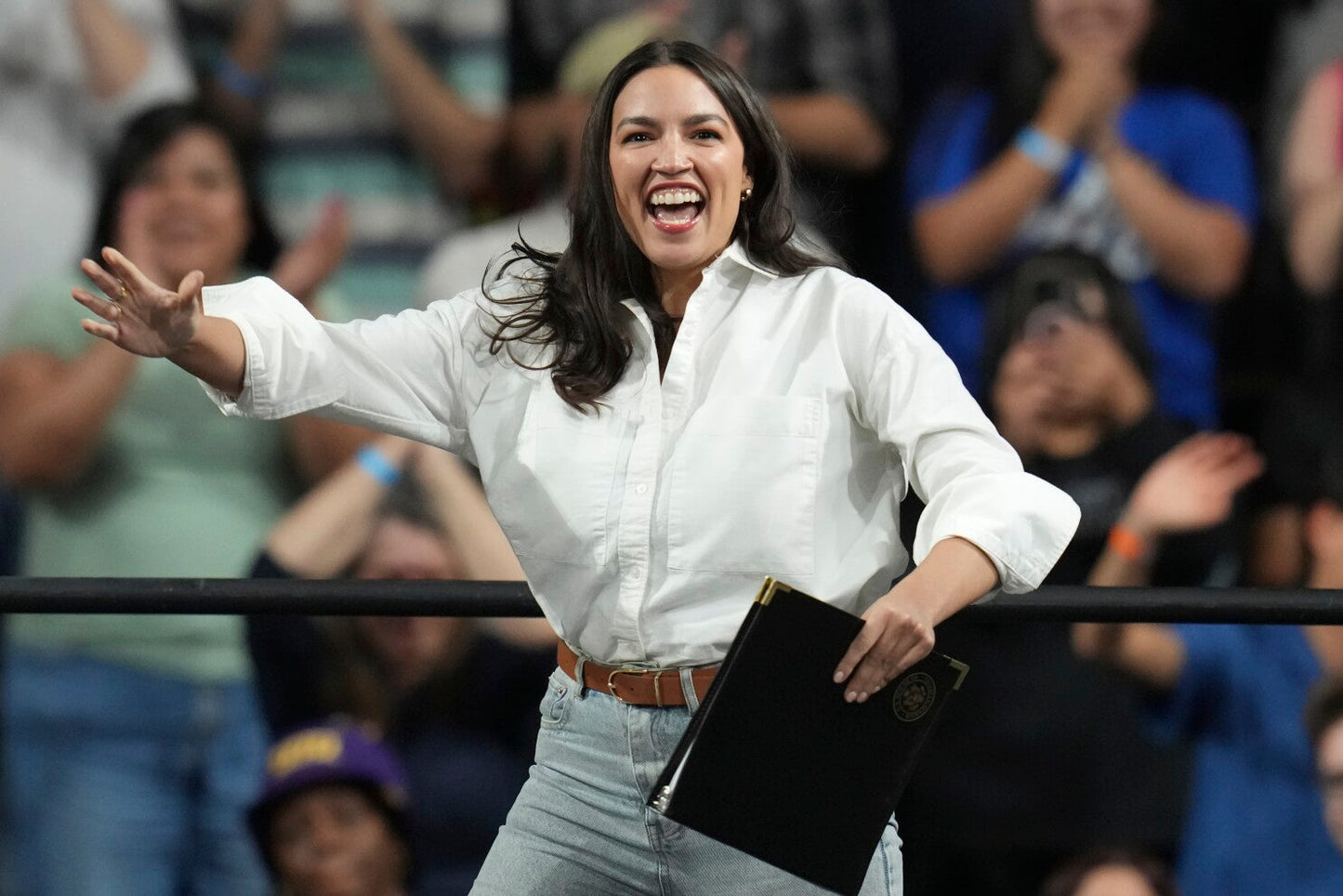 Alexandria Ocasio-Cortez Aoc Smiling Poster Picture Photo Print Banner  Booma Prints