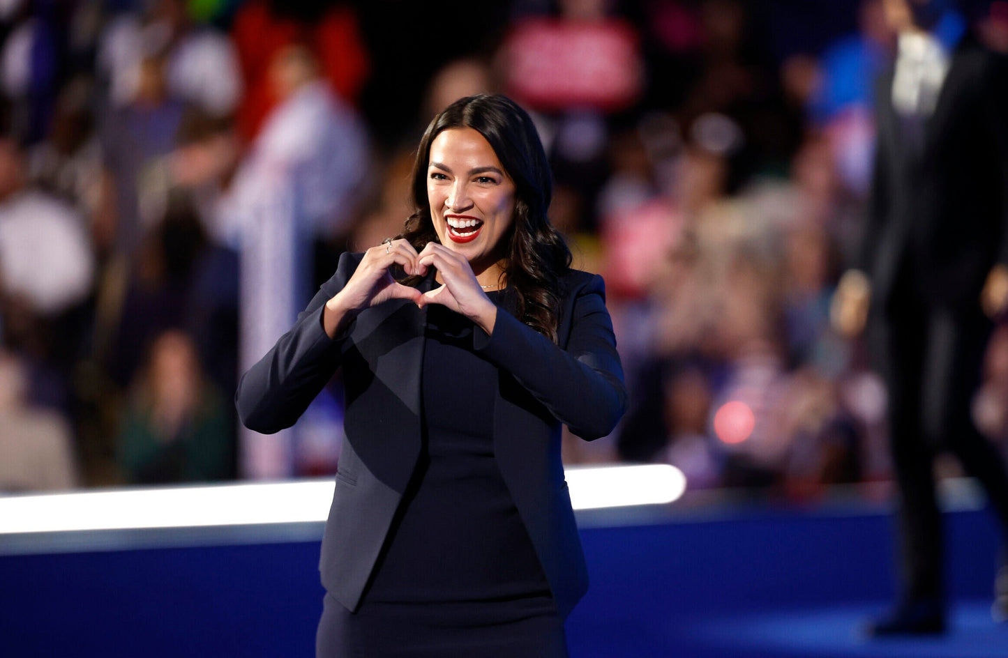 Alexandria Ocasio-Cortez Aoc Heart Poster Picture Photo Print Banner  Booma Prints