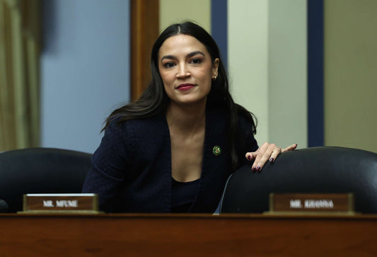 Alexandria Ocasio-Cortez Aoc Dem Usa Poster Picture Photo Print Banner  Booma Prints