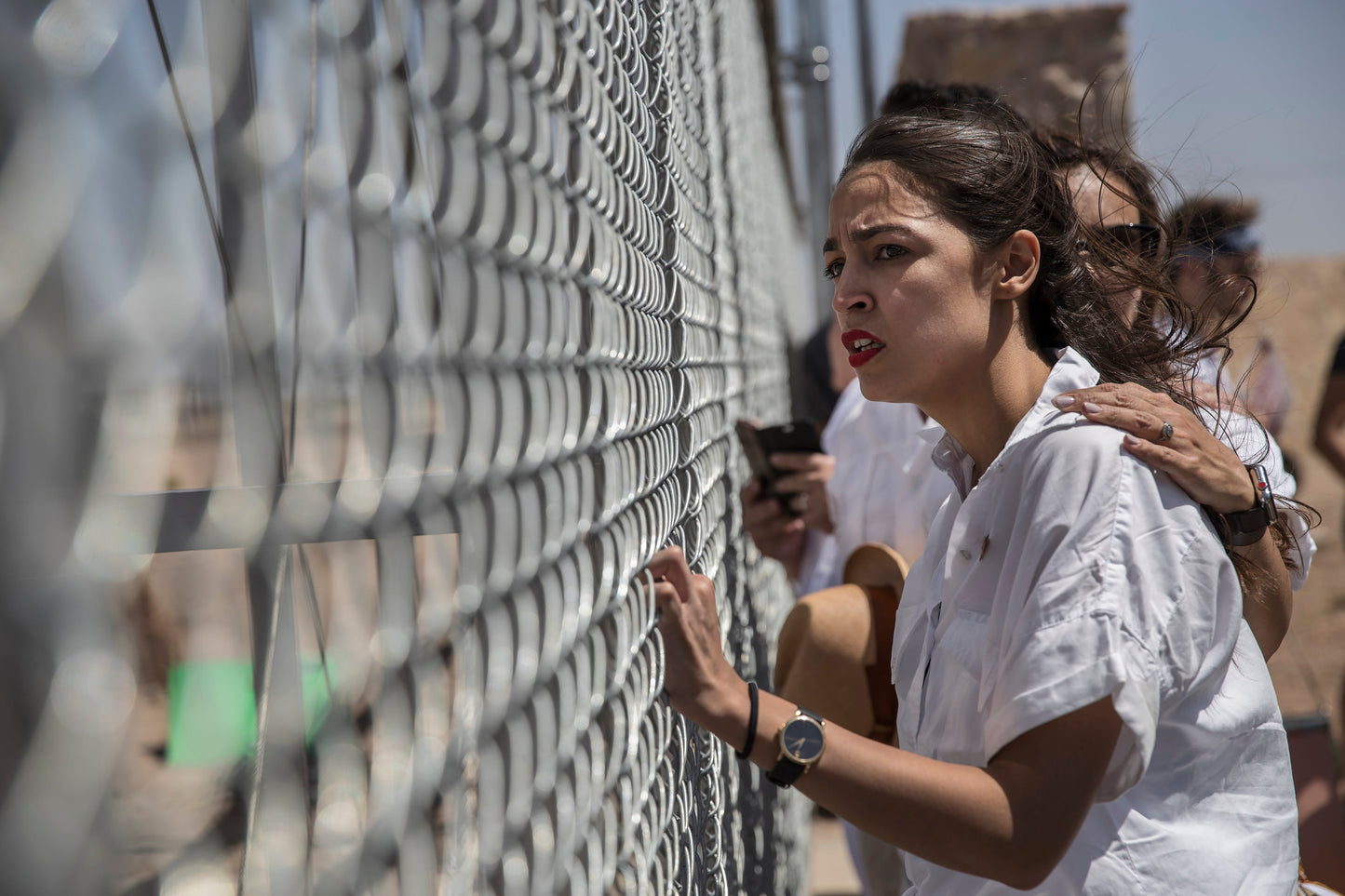 Alexandria Ocasio-Cortez Mexico Border Poster Picture Photo Print Banner  Booma Prints