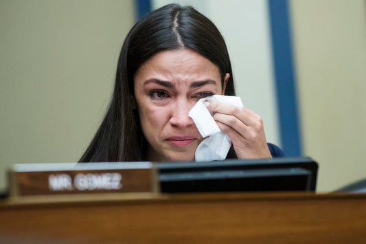 Alexandria Ocasio-Cortez Aoc Crying Poster Picture Photo Print Banner  Booma Prints
