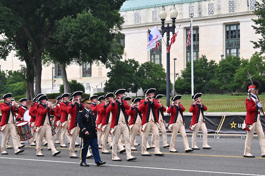 Army 250 Anniversary Parade Dc Glossy Poster Picture Photo Print Banner  Booma Prints