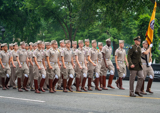 Us Army 250Th Parade Soldiers Glossy Poster Picture Photo Print Banner  Booma Prints
