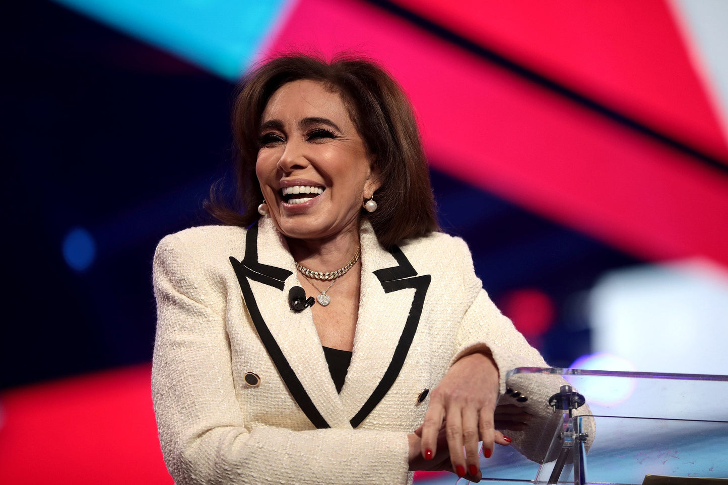 Judge Jeanine Pirro Speech Glossy Poster Picture Photo Print Banner  Booma Prints