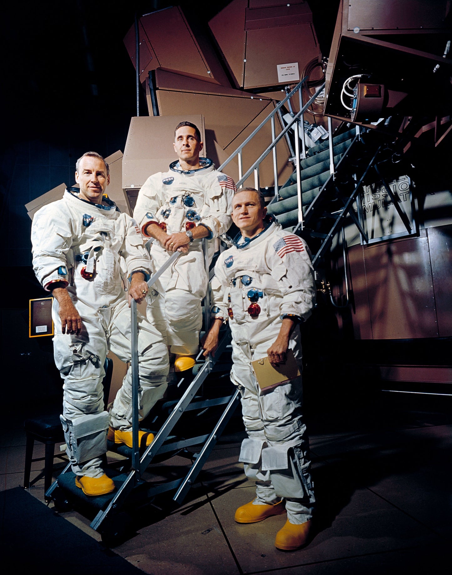 James Jim Lovell Apollo 8 Crew Glossy Poster Picture Photo Print Banner  Booma Prints