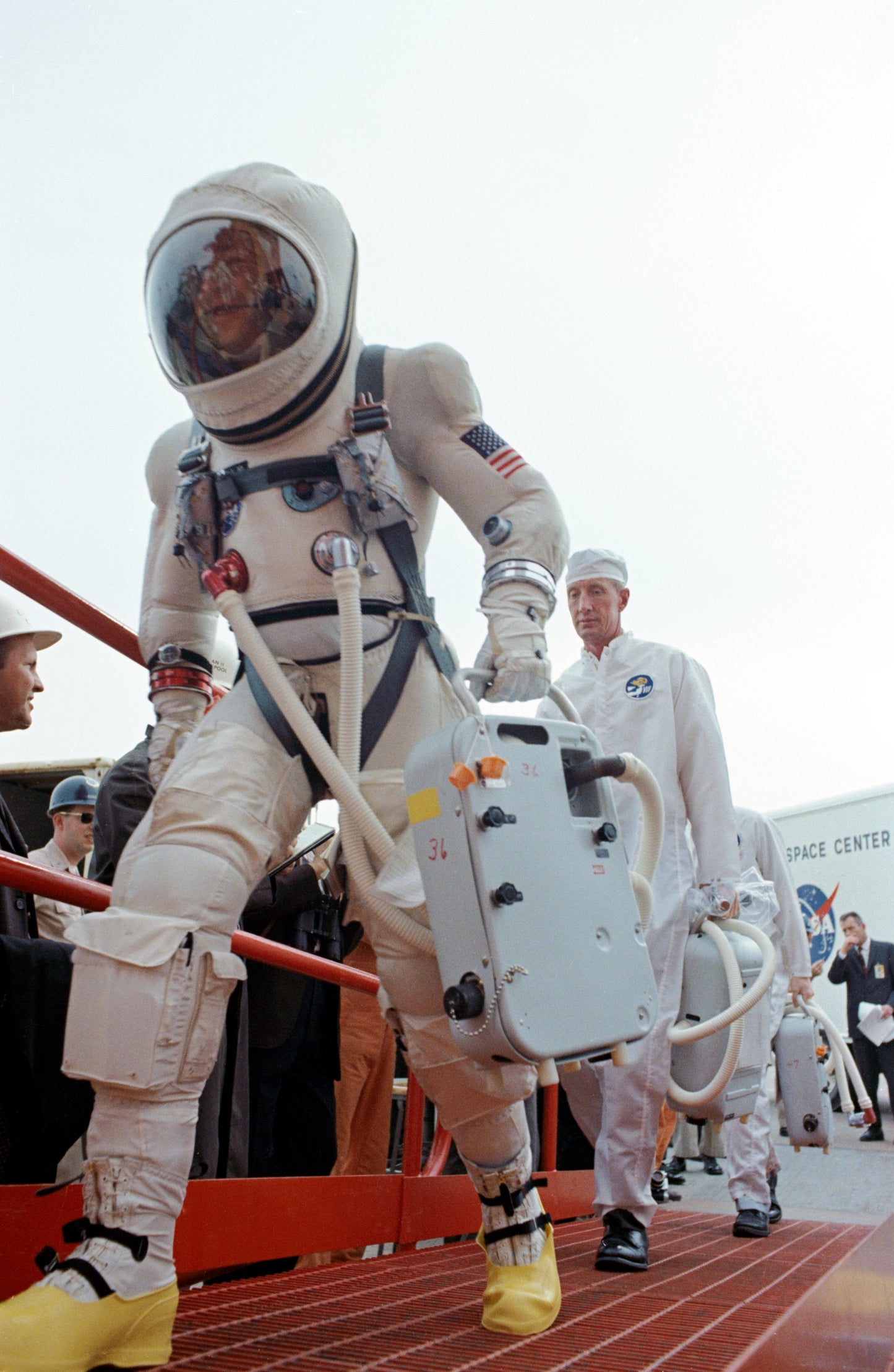 James Jim Lovell Launch Gemini 7 Glossy Poster Picture Photo Print Banner  Booma Prints