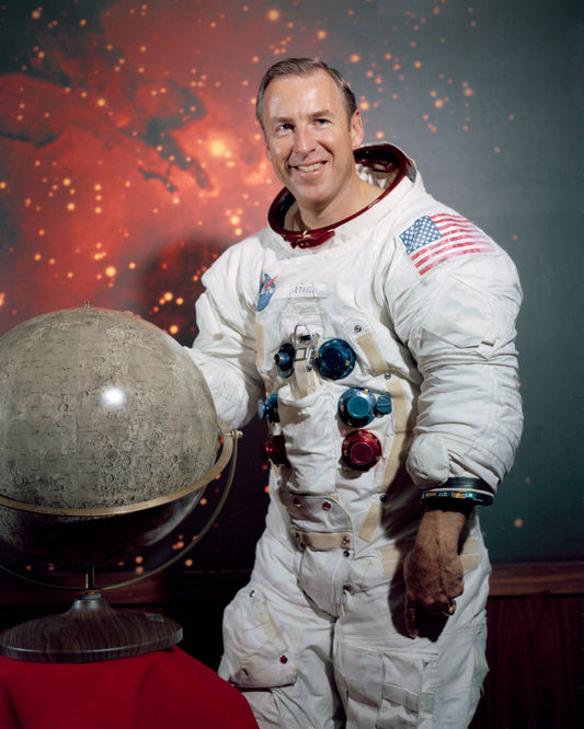 James Jim Lovell Astronaut Portrait Poster Picture Photo Print Banner  Booma Prints