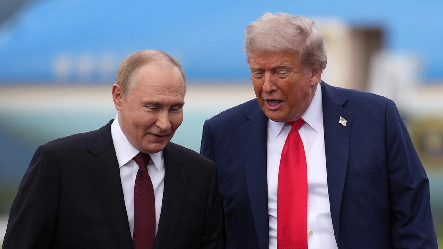 Trump Alaska Russian Meeting 2025 Glossy Poster Picture Photo Print Banner  Booma Prints