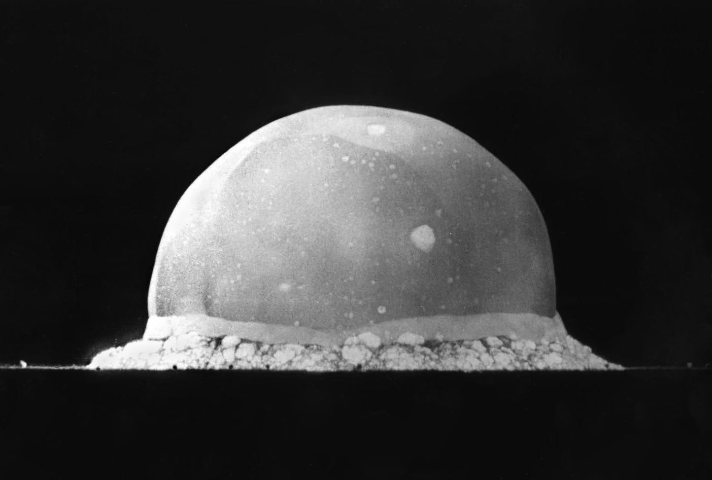 Trinity Test Fireball Nuclear Glossy Poster Picture Photo Print Banner  Booma Prints