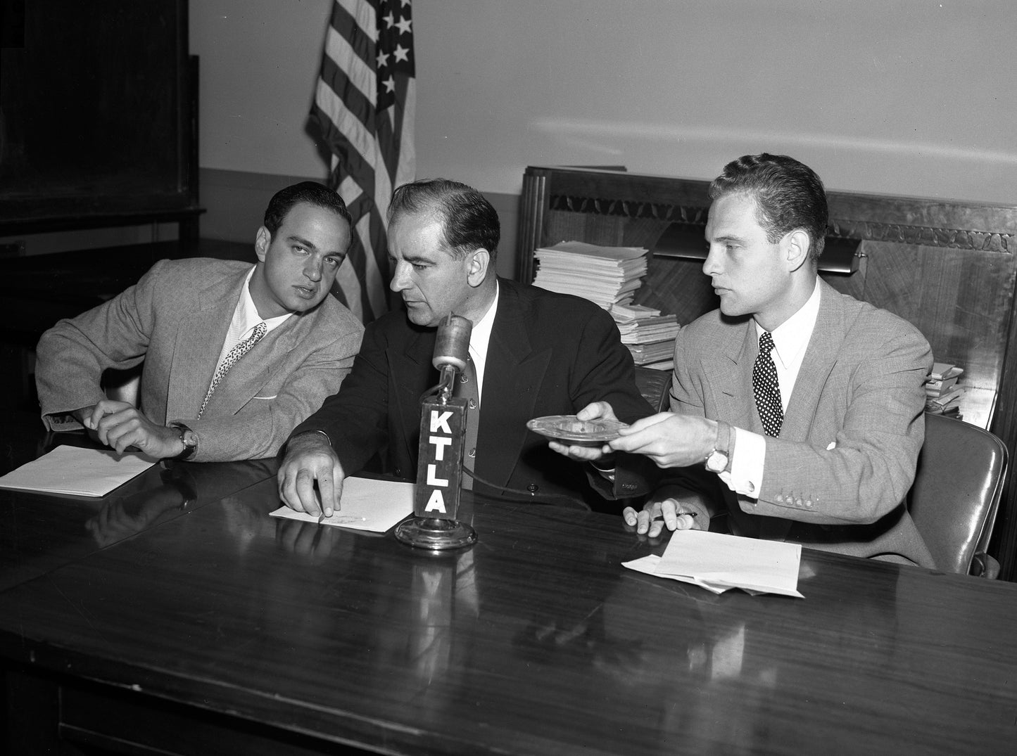 Roy Cohn Joseph Mccarthy Glossy Poster Picture Photo Print Banner  Booma Prints