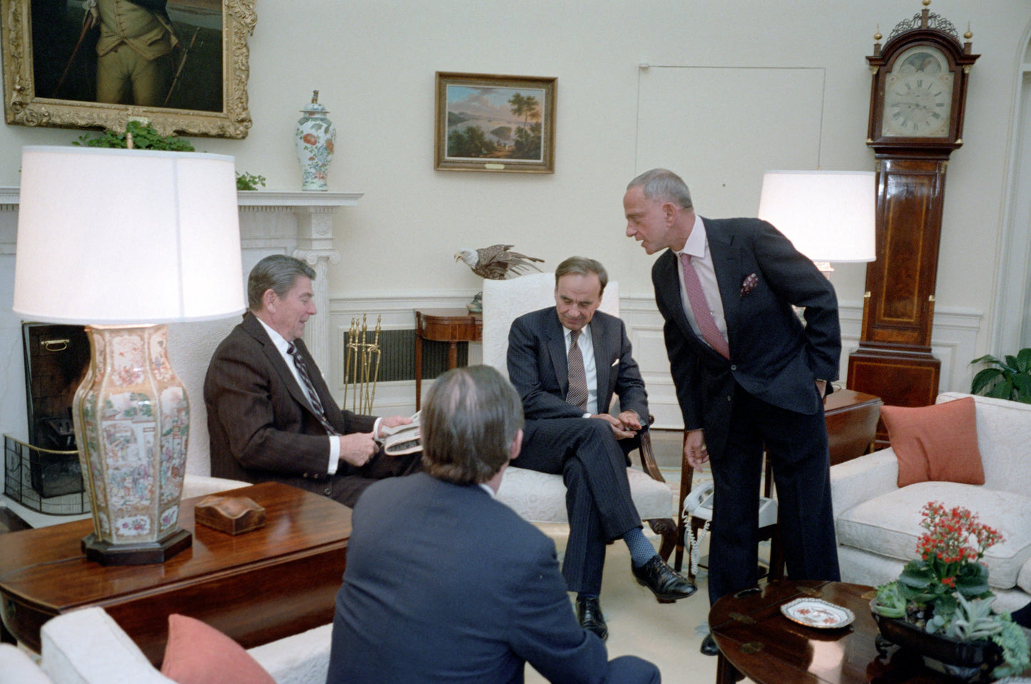 Roy Cohn Murdoch Ronald Reagan 1983 Poster Picture Photo Print Banner  Booma Prints