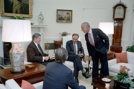 Roy Cohn Murdoch Ronald Reagan 1983 Poster Picture Photo Print Banner  Booma Prints