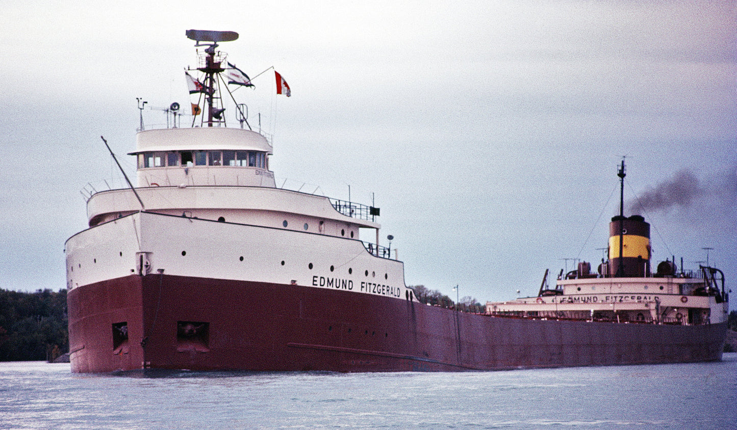 Ss Edmund Fitzgerald Great Lakes Glossy Poster Picture Photo Print Banner  Booma Prints