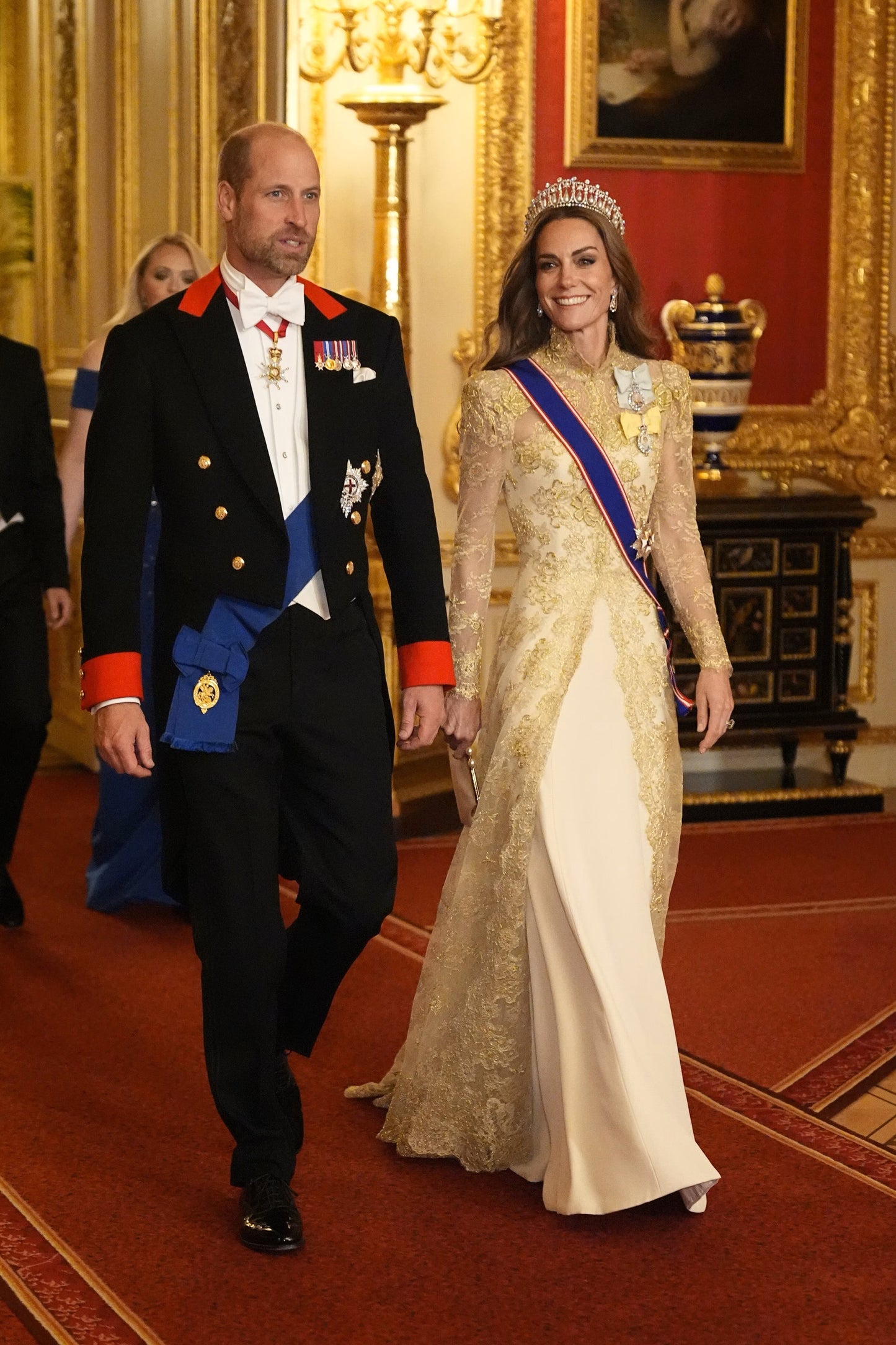 Prince William Kate State Banquet 2025 Poster Picture Photo Print Banner  Booma Prints