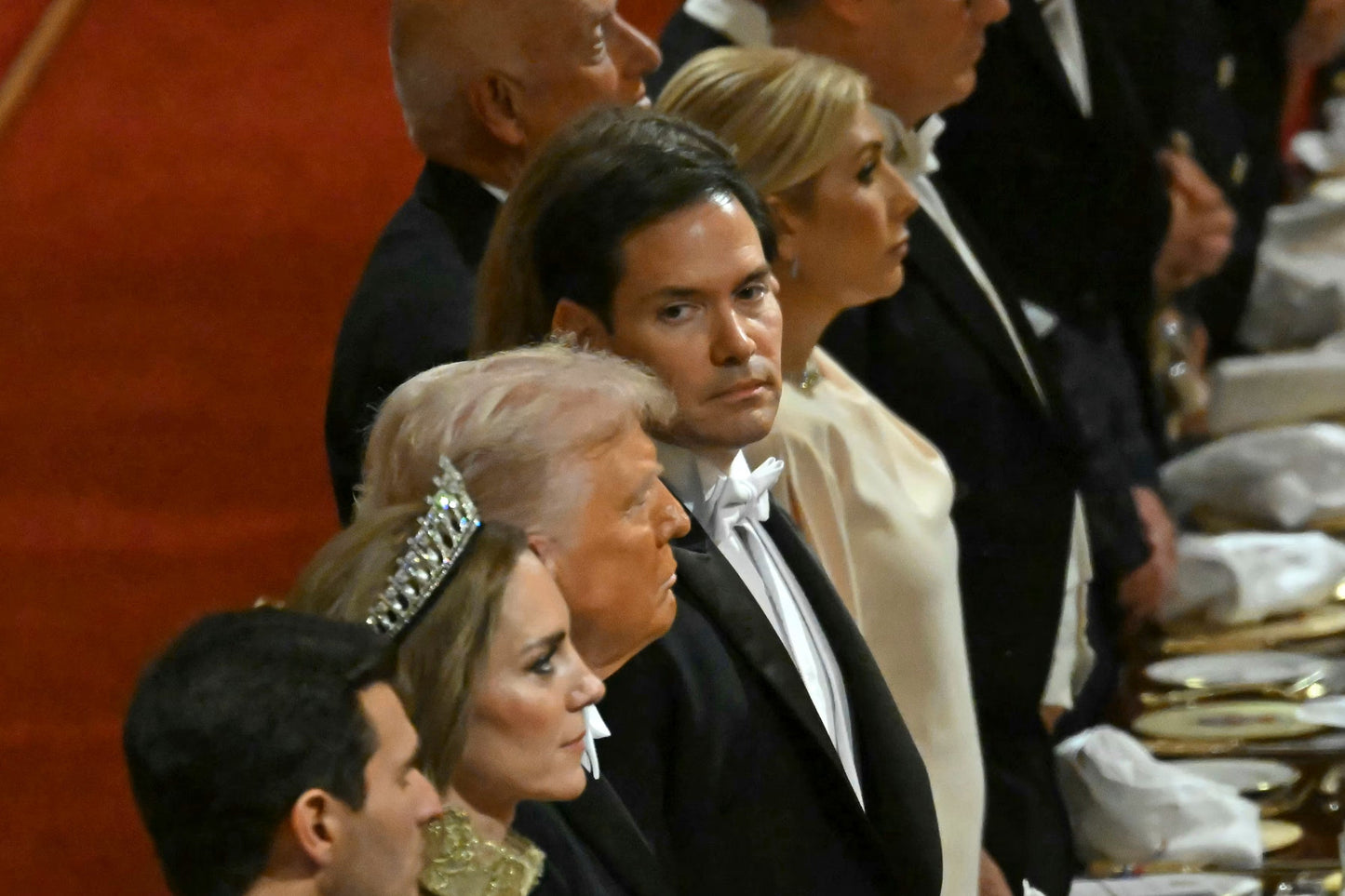 Marco Rubio Uk Banquet Kate Trump Glossy Poster Picture Photo Print Banner  Booma Prints