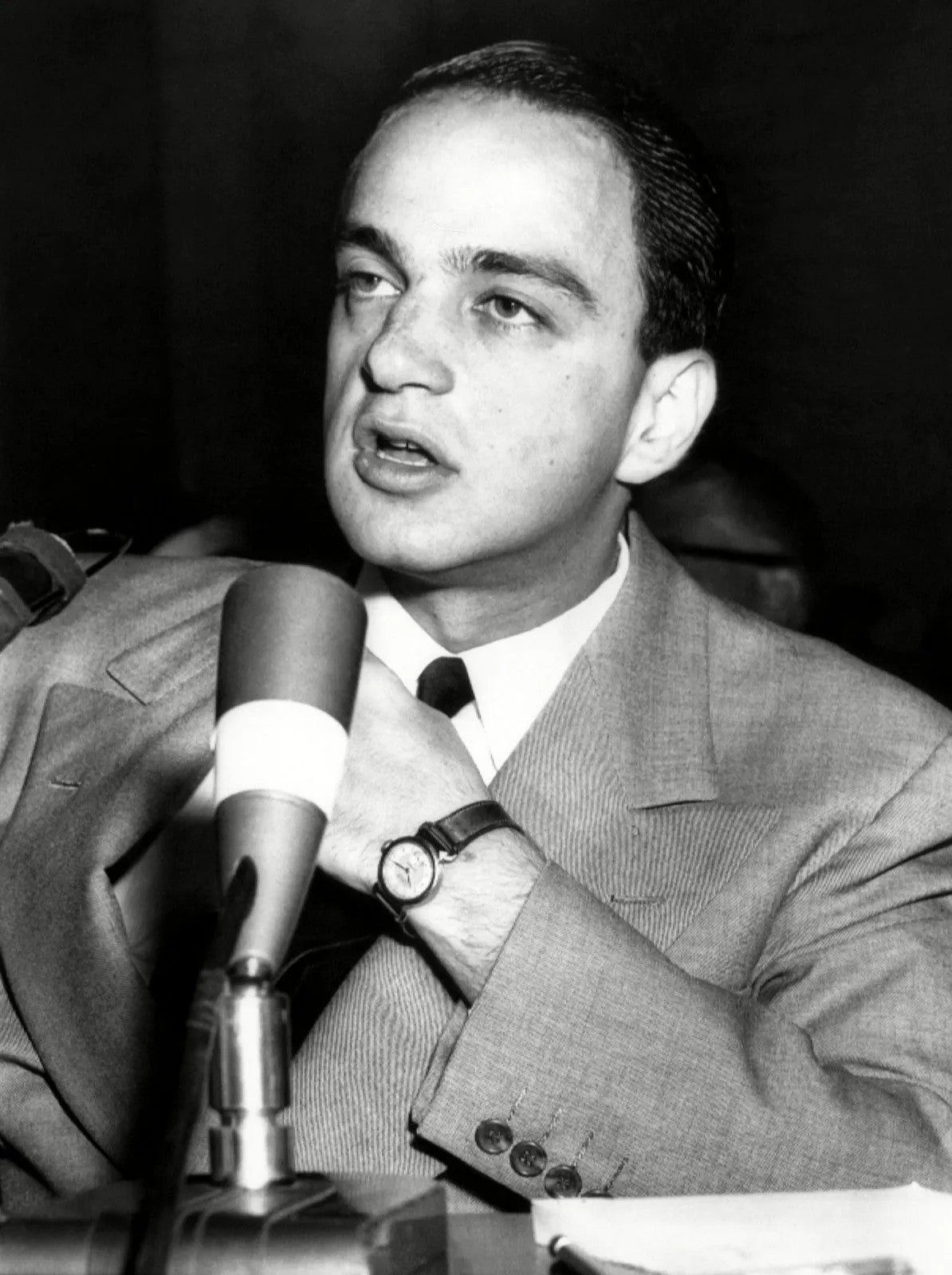 Roy Cohn Us Attorney Gerneral Glossy Poster Picture Photo Print Banner  Booma Prints