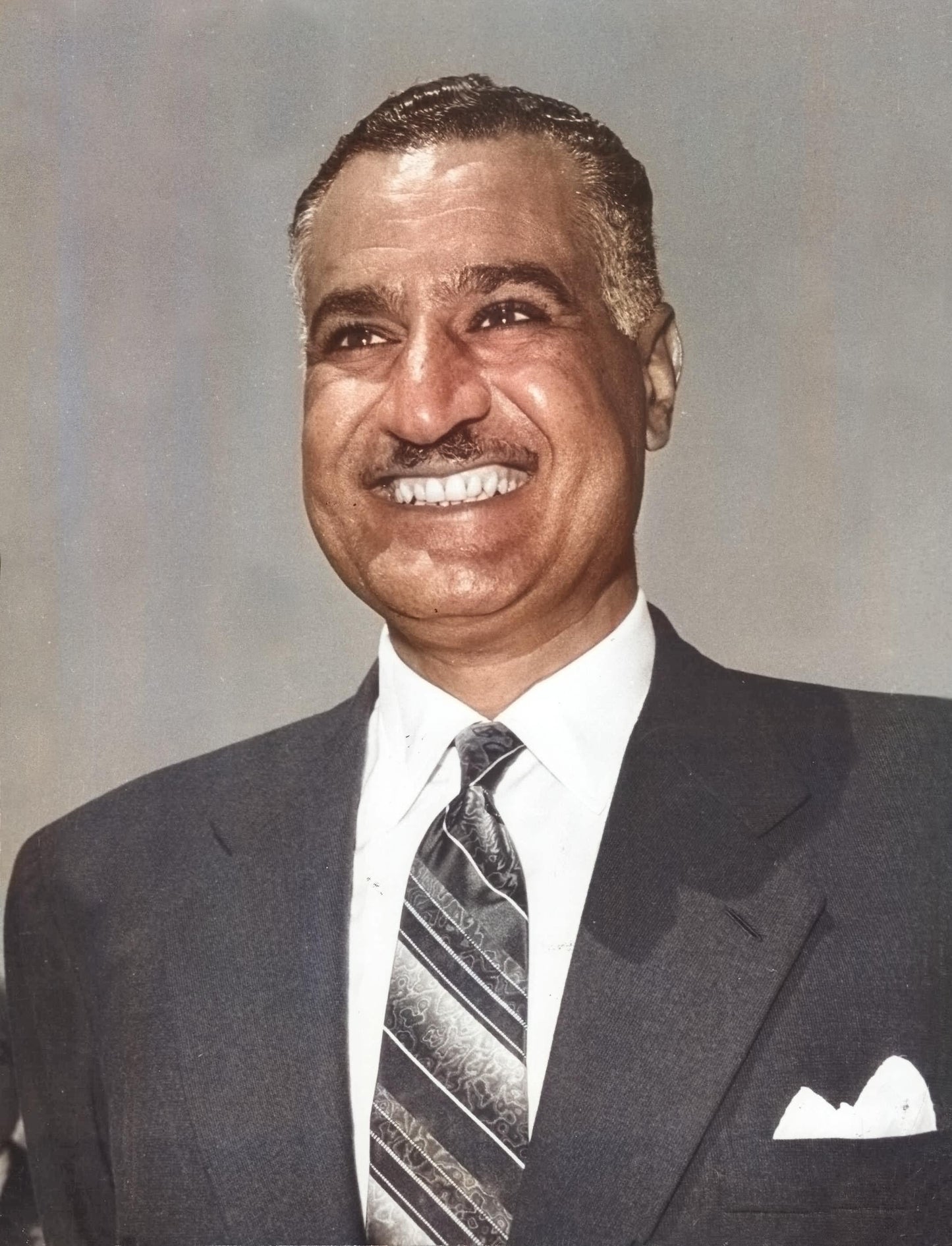Gamal Abdel Nasser Egypt Portrait Glossy Poster Picture Photo Print Banner  Booma Prints