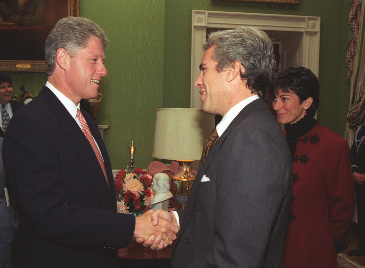 Bill Clinton Jeffrey Epstein Ghislaine Poster Picture Photo Print Banner  Booma Prints