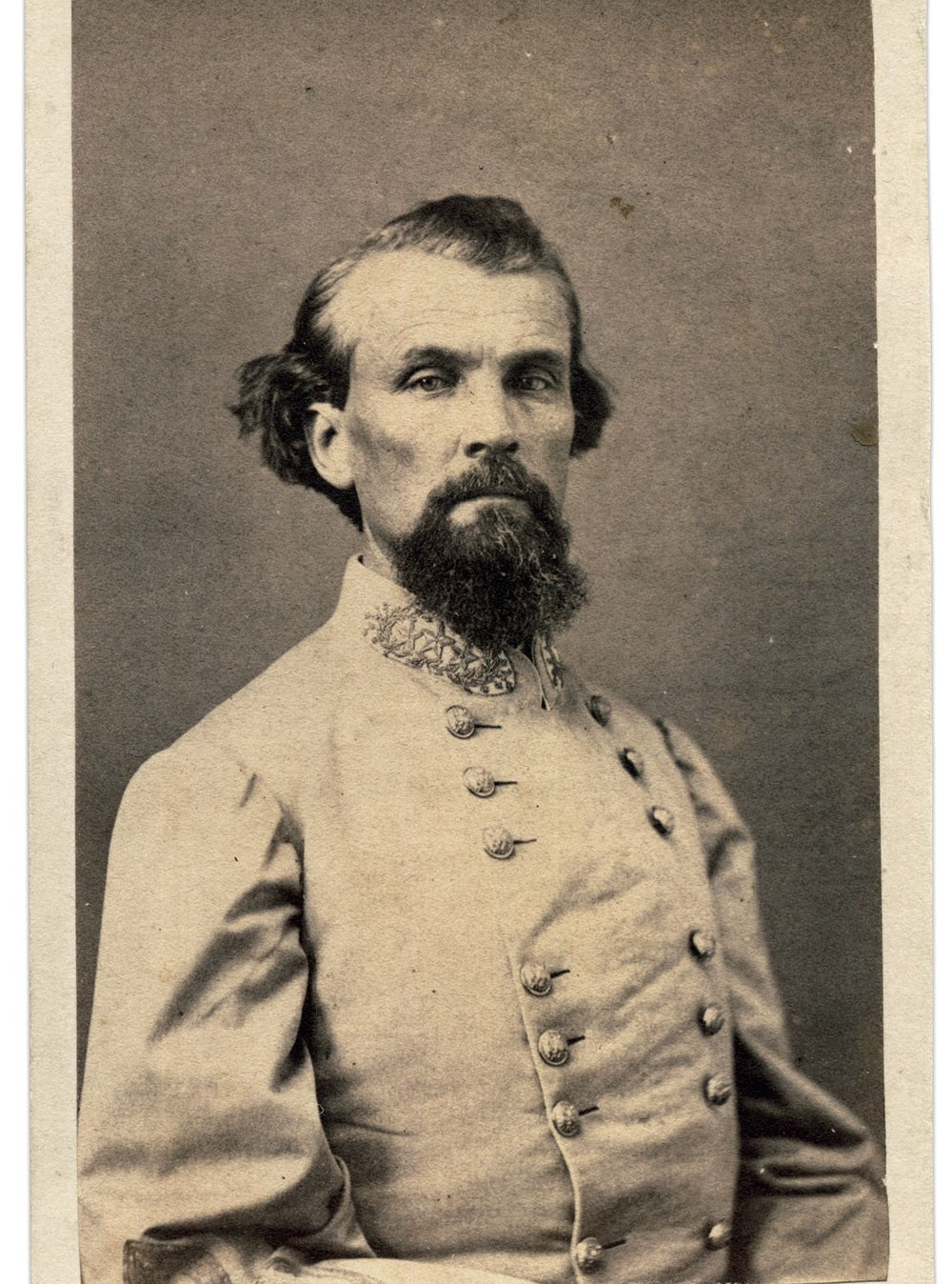 Nathan Bedford Forrest General Glossy Poster Picture Photo Print Banner  Booma Prints