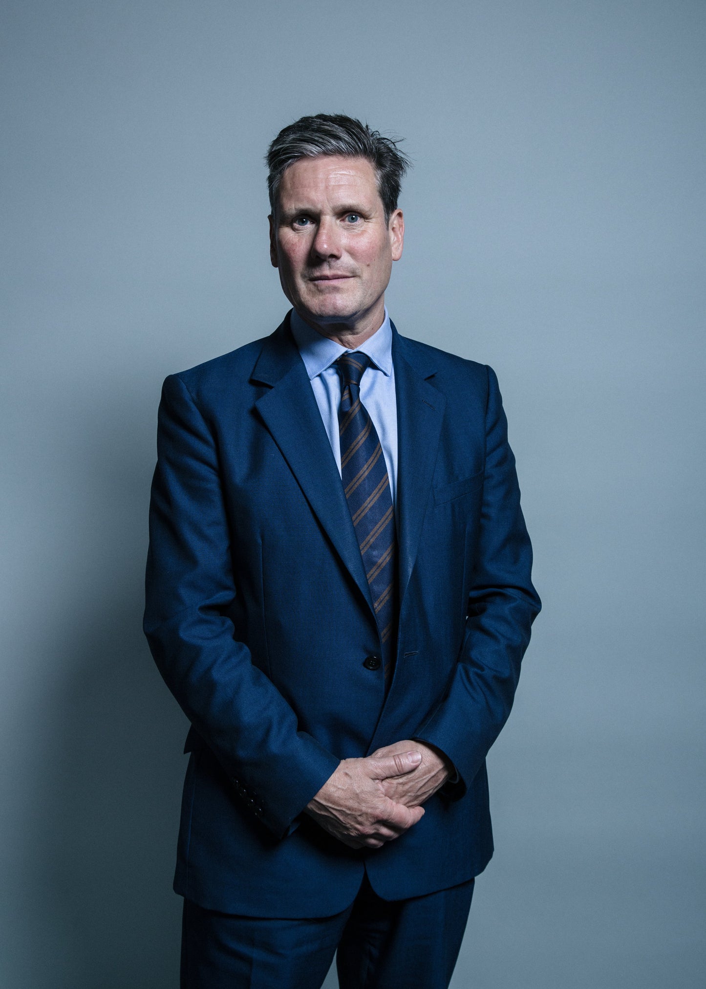 Keir Starmer Full Portrait Uk Pm Glossy Poster Picture Photo Print Banner  Booma Prints