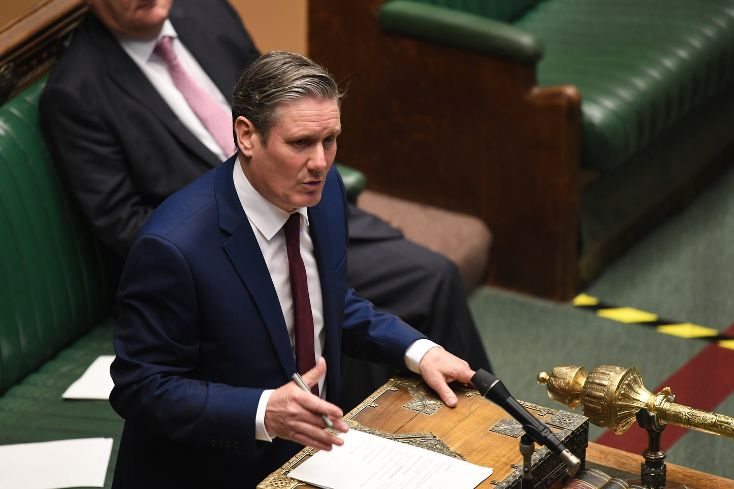 Keir Starmer Uk Parliament Glossy Poster Picture Photo Print Banner  Booma Prints