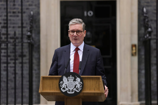 Keir Starmer Speech Uk Pm Glossy Poster Picture Photo Print Banner  Booma Prints
