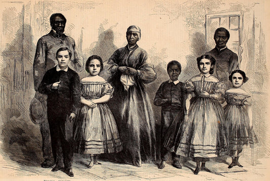 Wilson Chinn Emancipated Slaves Glossy Poster Picture Photo Print Banner  Booma Prints