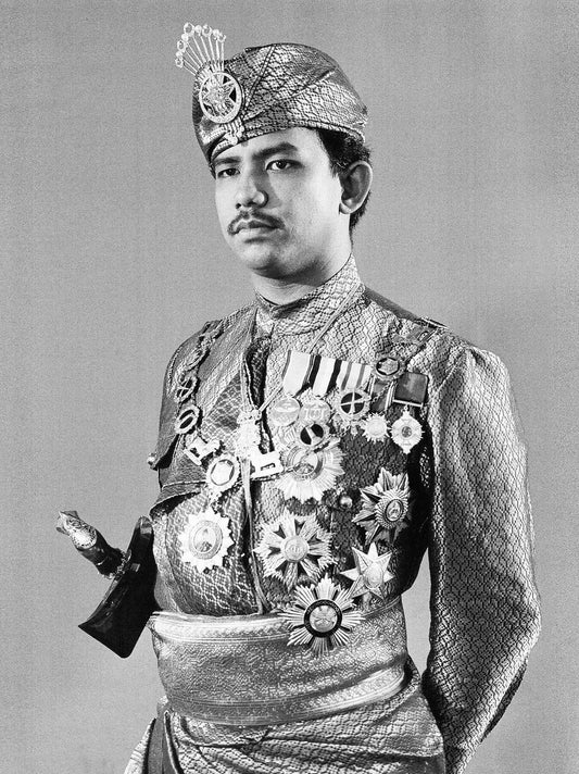 Coronation Hassanal Bolkiah 1968 Brunei Poster Picture Photo Print Banner  Booma Prints