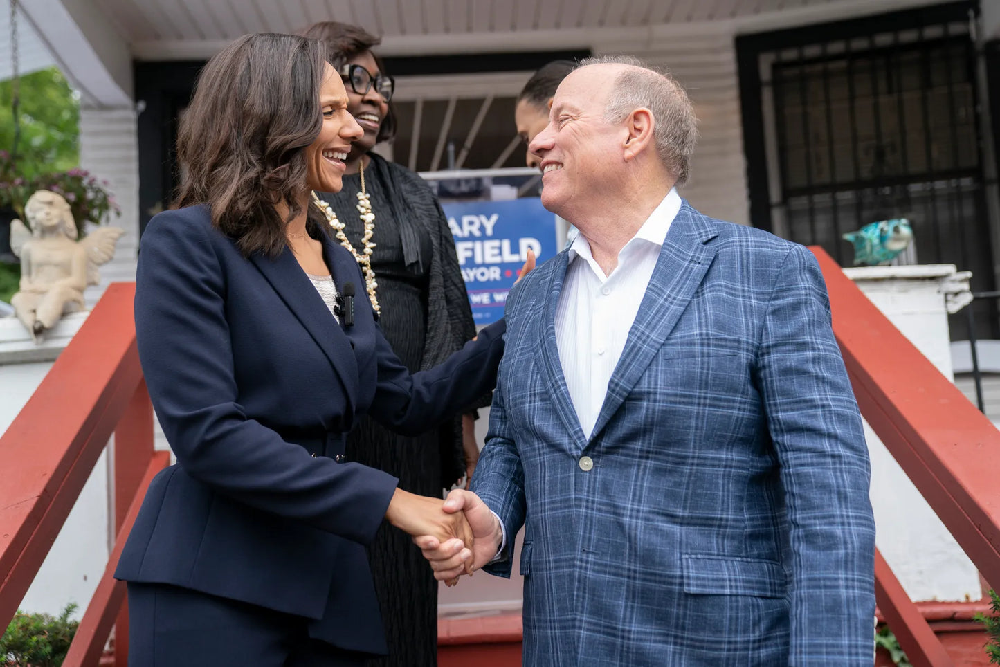 Mary Sheffield Mike Duggan Detroit Mayor Poster Picture Photo Print Banner  Booma Prints