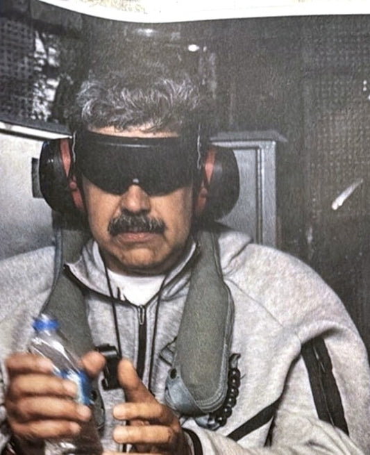 Nicolas Maduro in US Custody GLOSSY POSTER PICTURE PHOTO PRINT BANNER  Booma Prints