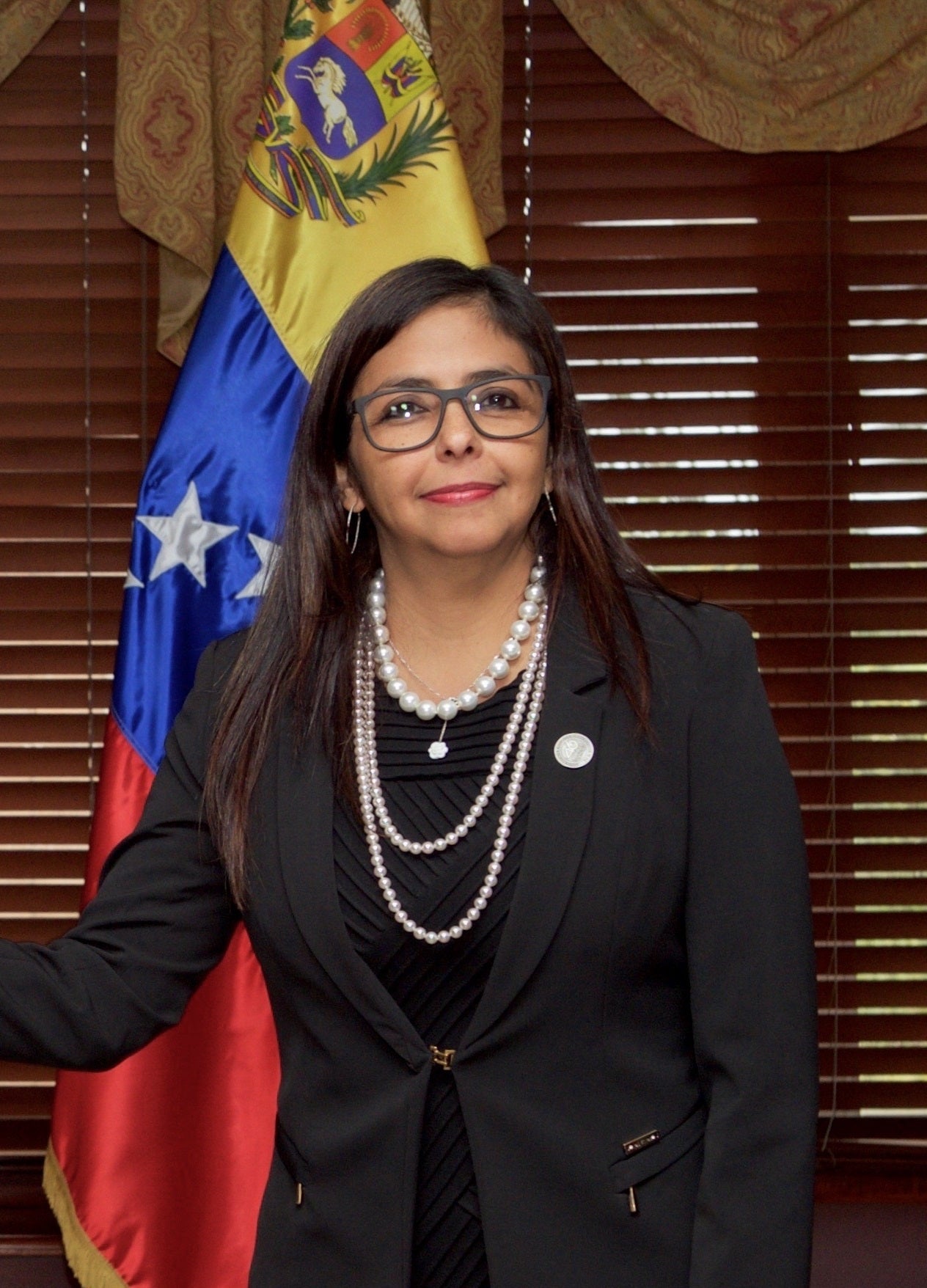 Delcy Rodriguez Portrait Venezuela POSTER PICTURE PHOTO PRINT BANNER  Booma Prints