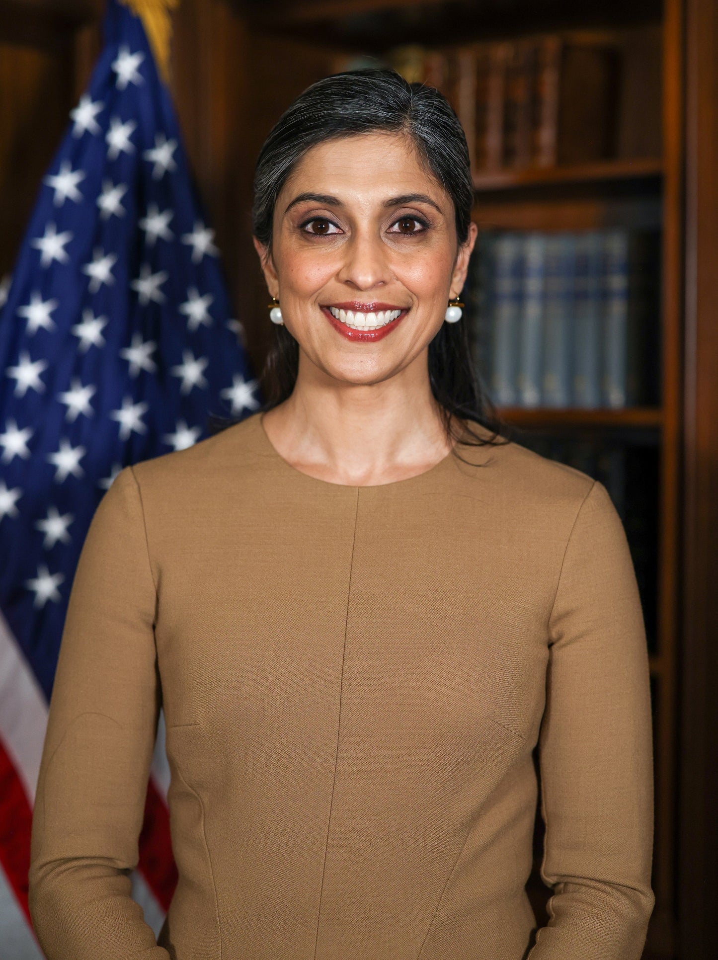 Usha Vance 2Nd Lady Official Portrait Glossy Poster Picture Photo Print Banner Booma Prints