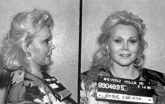 Zsa Zsa Gabor Mugshot Glossy Poster Picture Photo Print Actress Arrest Jail Booma Prints