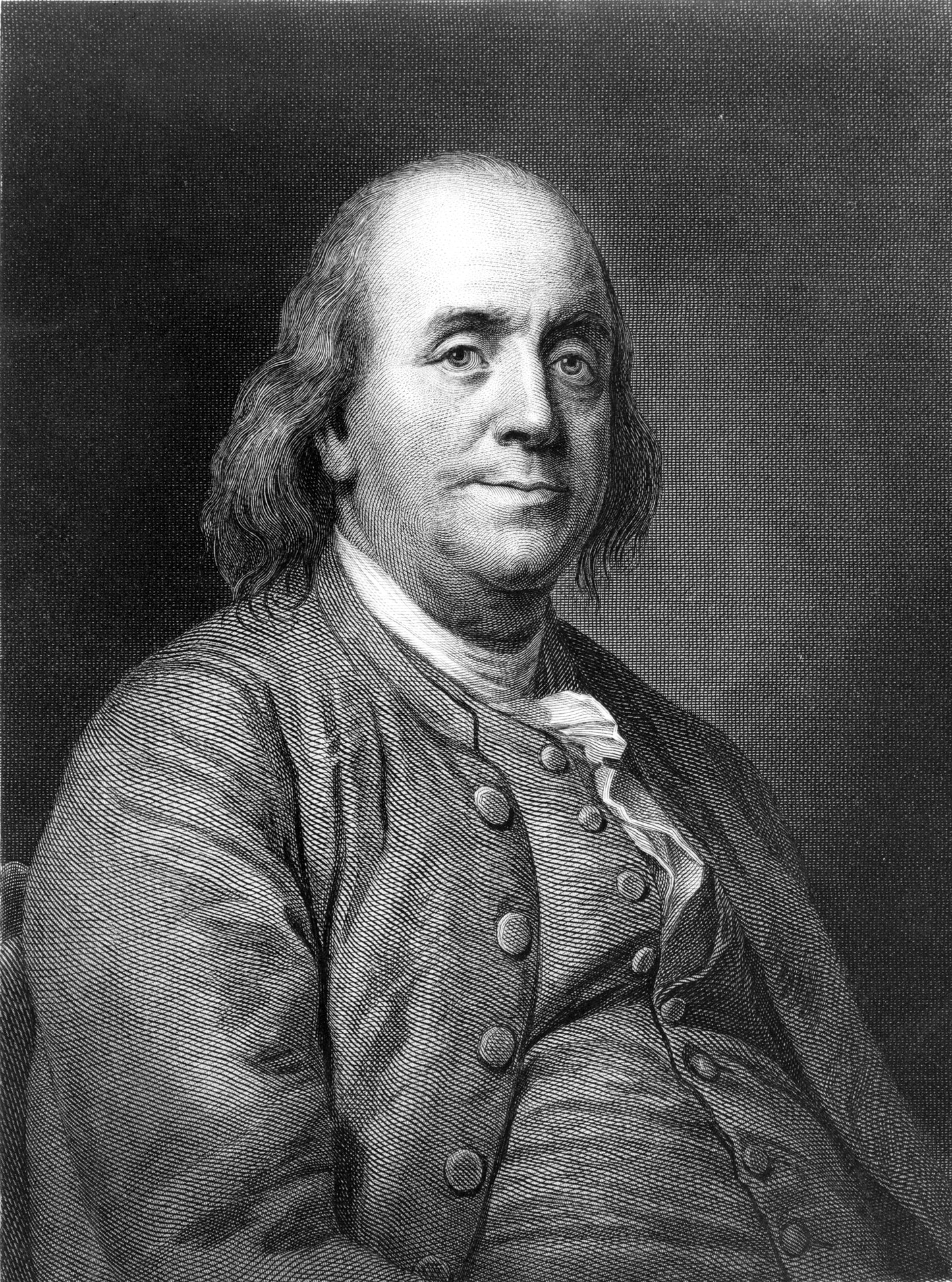 Benjamin Franklin Founding Father Glossy Poster Picture Photo Print Banner Booma Prints