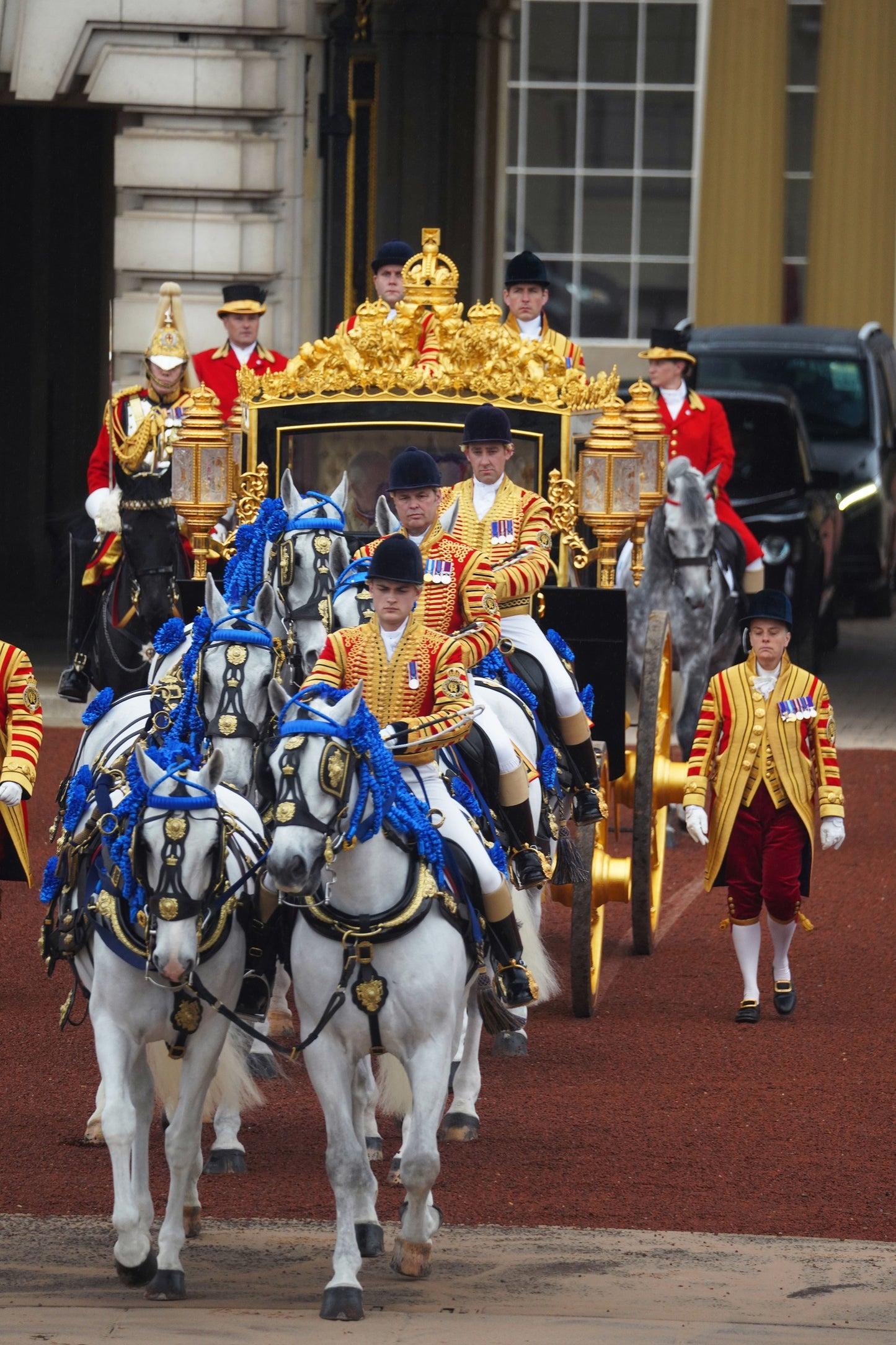 Coronation King Charles Iii Camilla Coach Poster Picture Photo Print Banner Booma Prints