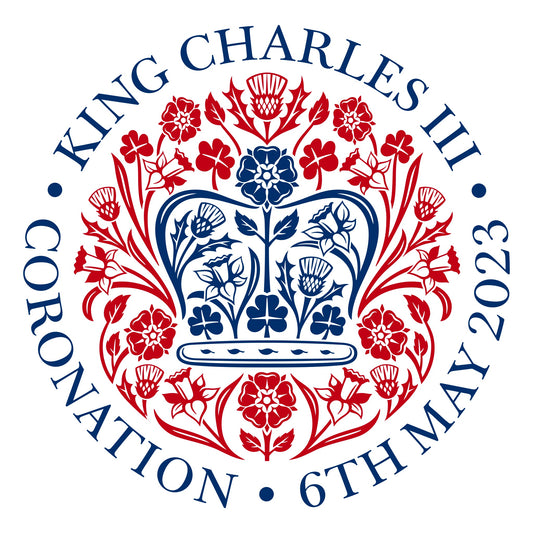 Coronation King Charles Iii Emblem Glossy Poster Picture Photo Print Banner Booma Prints