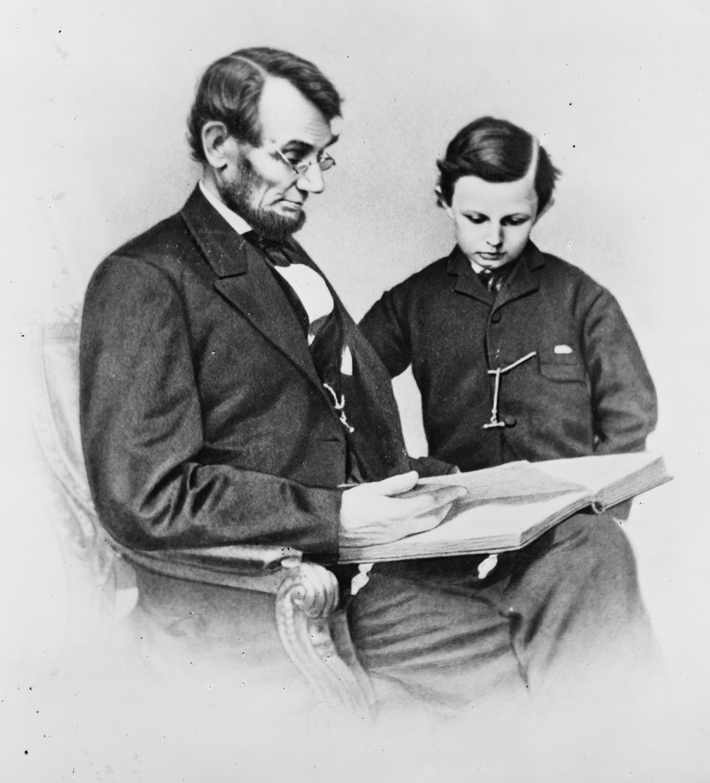 Abraham Lincoln Son Usa President Glossy Poster Picture Photo Print Banner Booma Prints