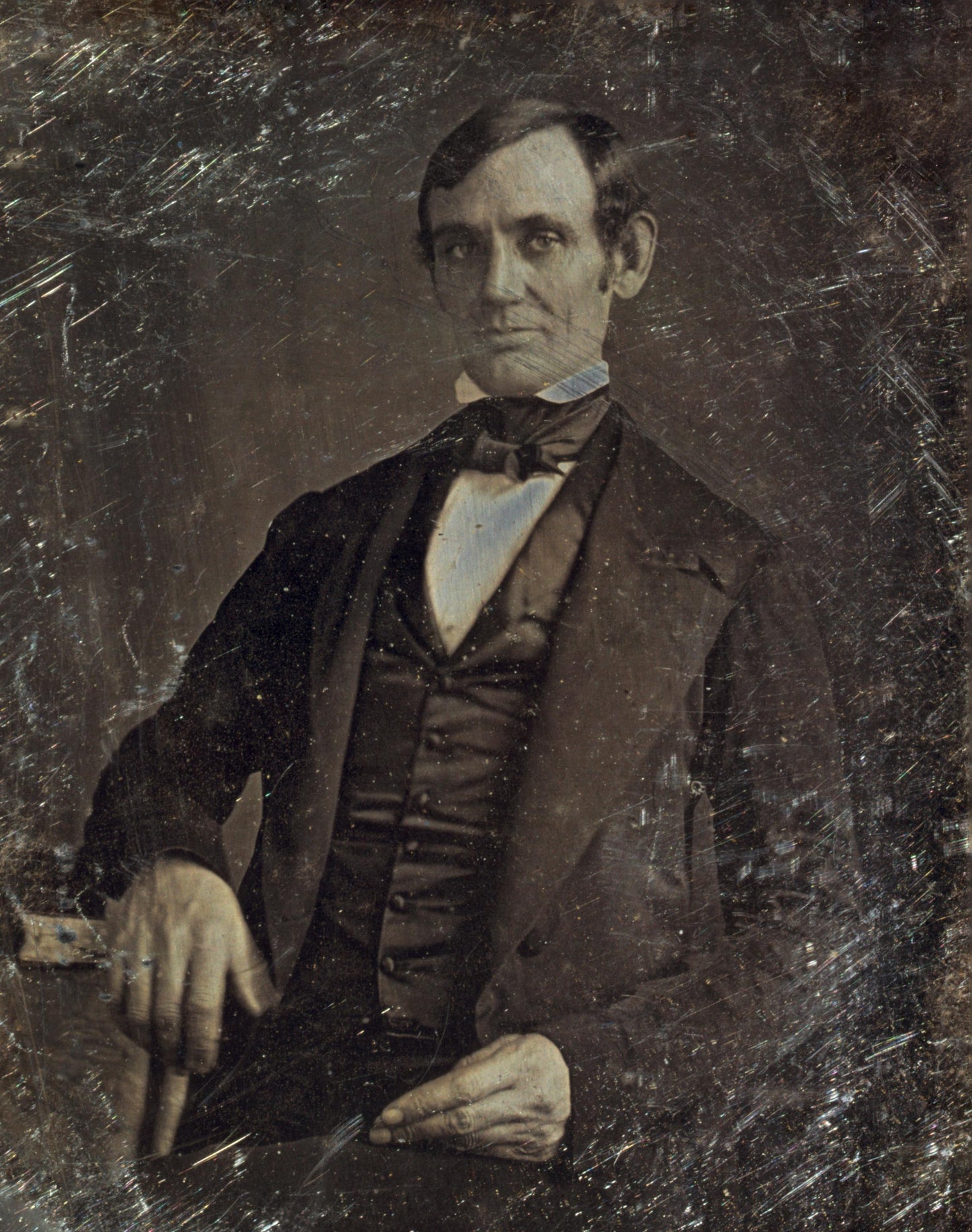 Abraham Lincoln Painting President Glossy Poster Picture Photo Print Banner Booma Prints