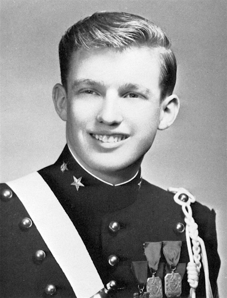 Donald Trump Young Nyma Military Academy Poster Picture Photo Print Banner Booma Prints