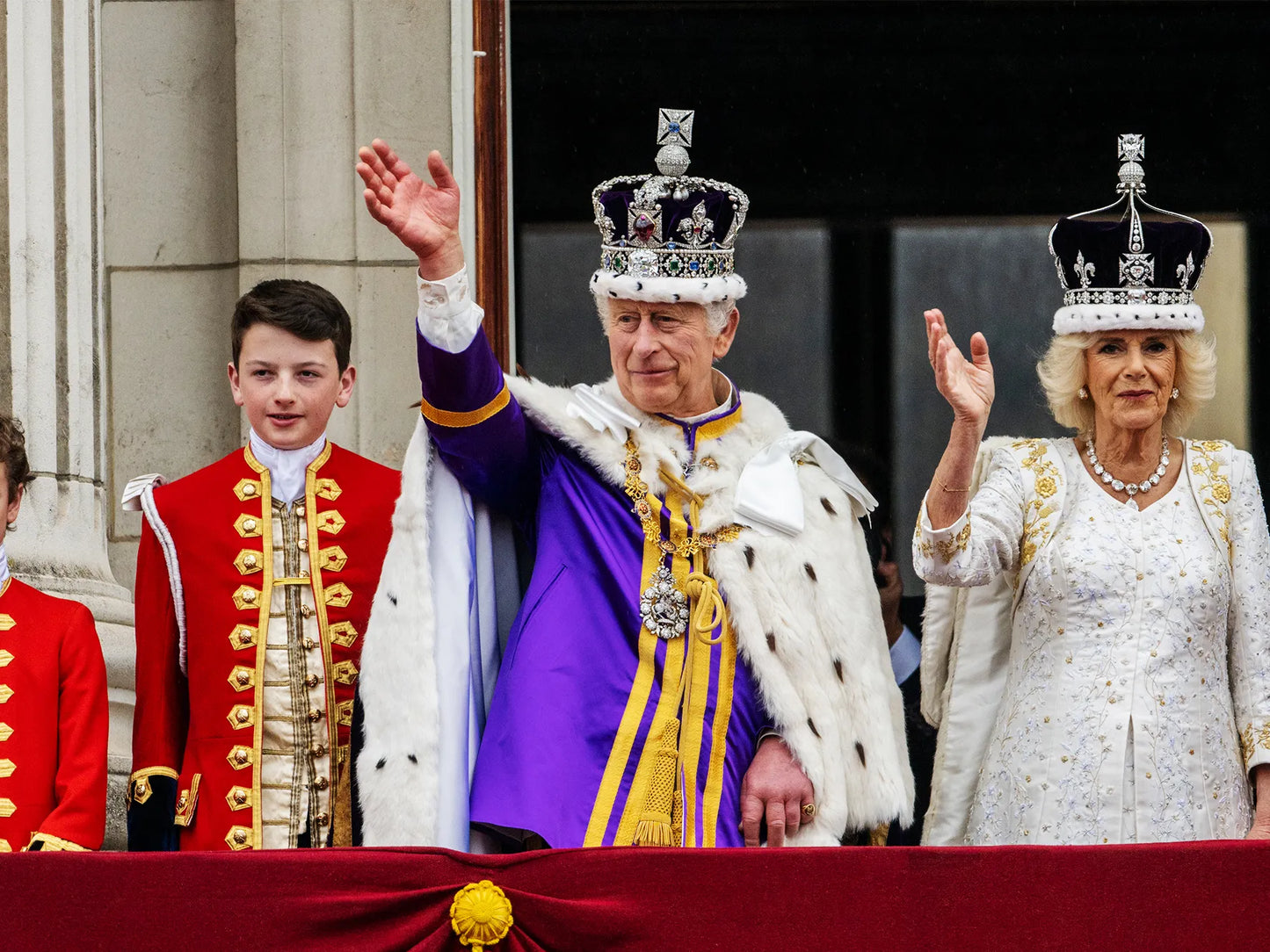 King Charles Queen Camilla Uk Coronation Poster Picture Photo Print Banner Booma Prints