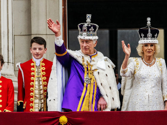 King Charles Queen Camilla Uk Coronation Poster Picture Photo Print Banner Booma Prints