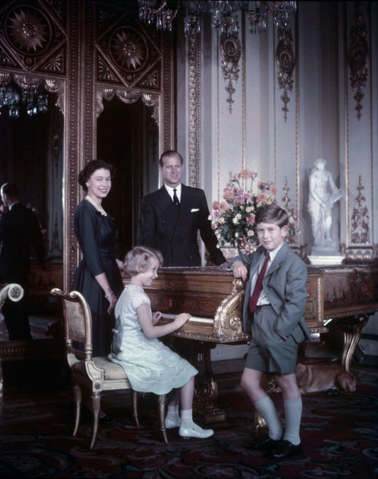 Queen Elizabeth King Philip Prince Charles Anne Poster Picture Photo Print Booma Prints