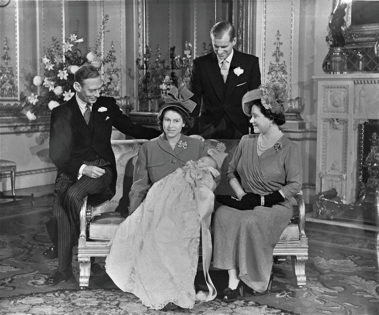 Queen Elizabeth King Philip Prince Charles Royal Poster Picture Photo Print Booma Prints