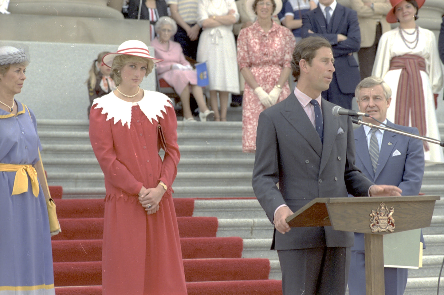 Prince King Charles Princess Diana Glossy Poster Picture Photo Print Banner Booma Prints